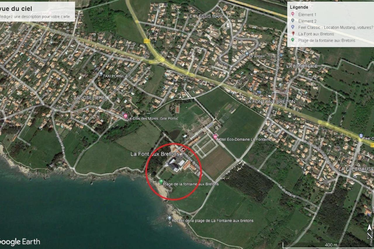 Appartement T2 De Standing Face Mer Pornic Εξωτερικό φωτογραφία